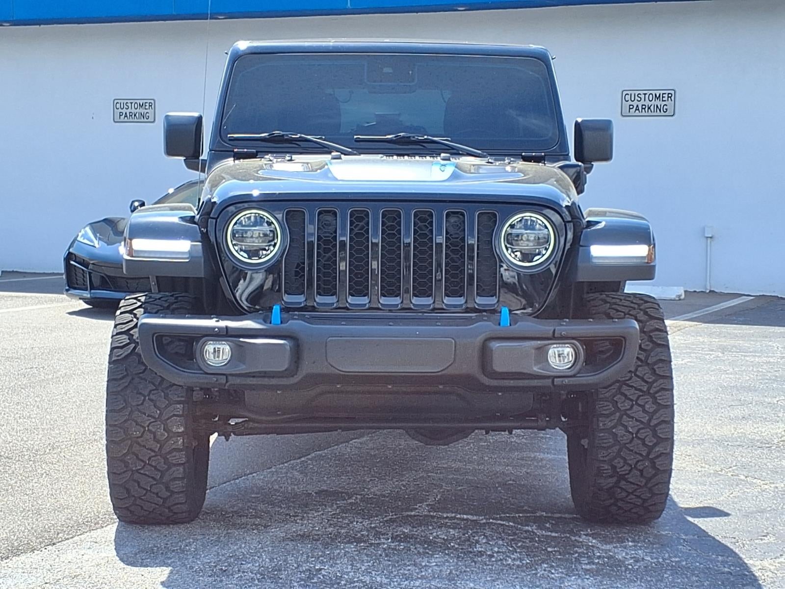 Used 2021 Jeep Wrangler Unlimited Rubicon 4XE with VIN 1C4JJXR68MW675163 for sale in Fort Meade, FL